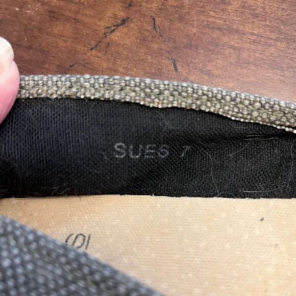 Corkys SUES Women's Casual Canvas Flats Shoes Slip On Fat Beach Size 7 - Picture 9 of 9